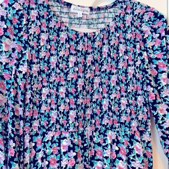 Modest Floral Midi Dress - Picture 2 of 8